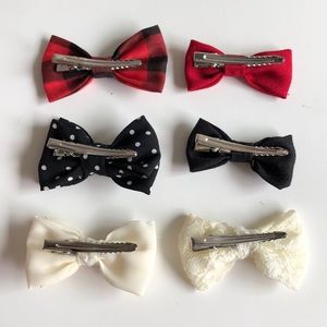 6 Pack of Small and Mini Bows